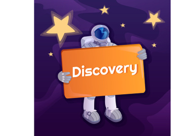 Discovery social media post mockup preview picture