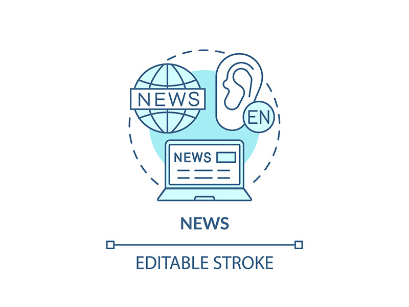 News concept icon