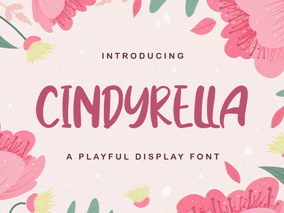 Cindyrella - Playful Display Font