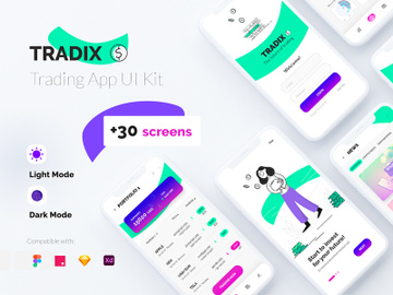 Tradix - Trading App Starter kit preview picture