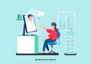 Hospital and Healthcare Vector Scenes_Vol 02