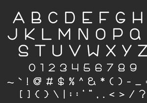 Minimalist Notes - Modern Playful Font