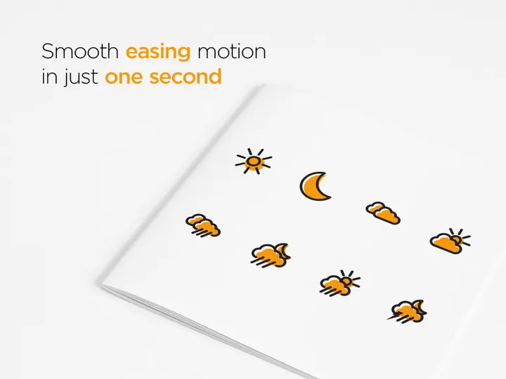 16 Weather Animated Icons