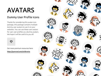 AVATARS - User Profile Icons