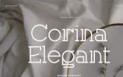 Corina Elegant | Modern Slab Serif