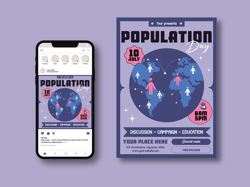 Population Day Flyer