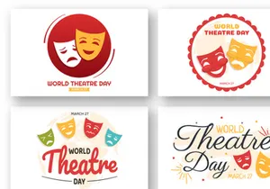 14 World Theatre Day Illustration