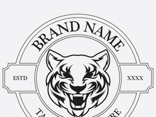 Tiger logo vintage