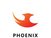 Phoenix logo vector template  design