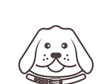 Dog logo vector design icon illustration template