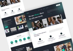 Myport - Webiste template agency