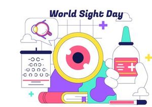 10 World Sight Day Illustration