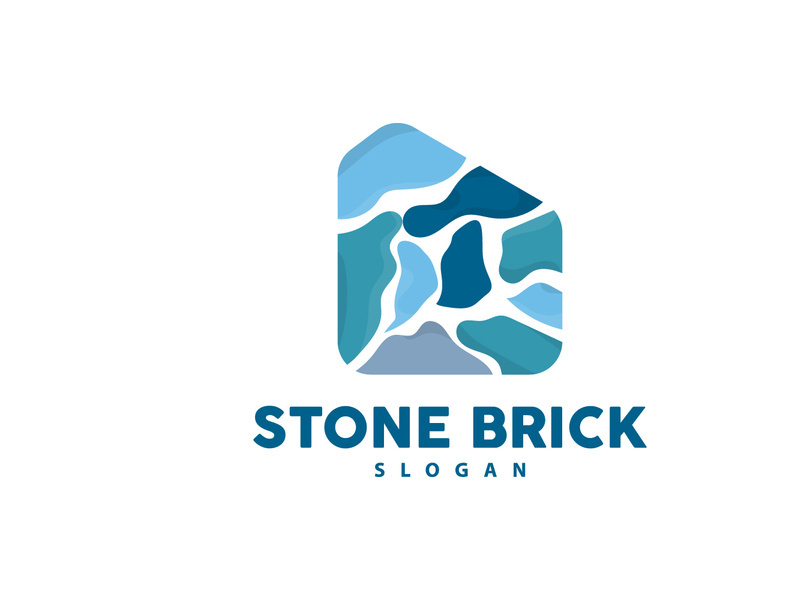 Stone Logo, Premium Elegant Design, Stone Balance Vector