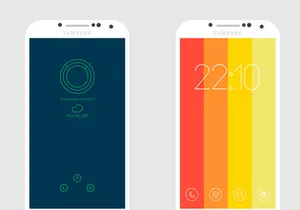 10 Android PSD lockscreens