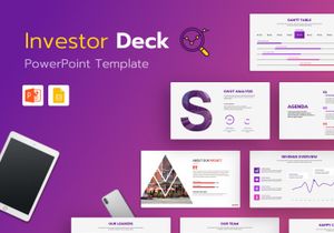 Investor Deck PowerPoint Template