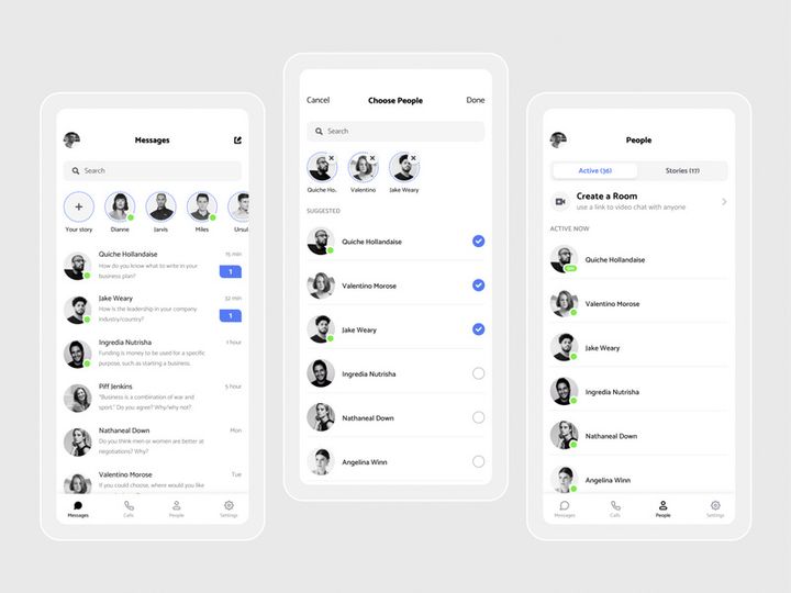 Messaging app