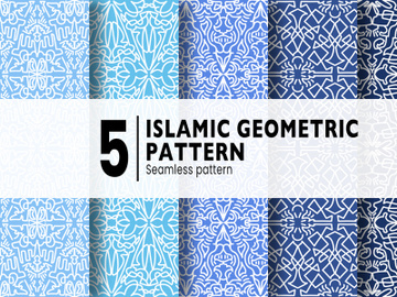 Intricate Islamic geometric pattern preview picture