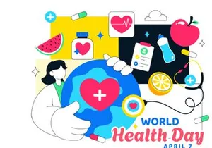 11 World Health Day Illustration