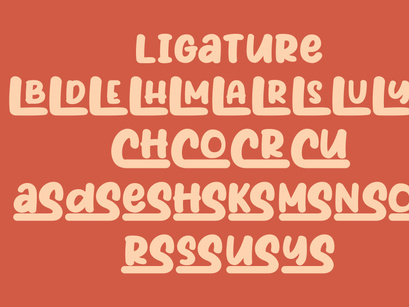 Orange Leaves - Fresh Fonts