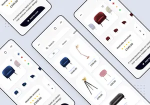 Furniture Store - App design