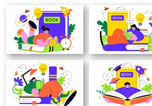 10 Book Week Illustration