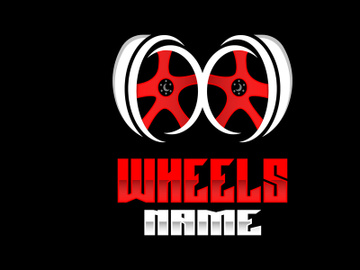 Tire Wheel Logo, Automotive Design preview picture