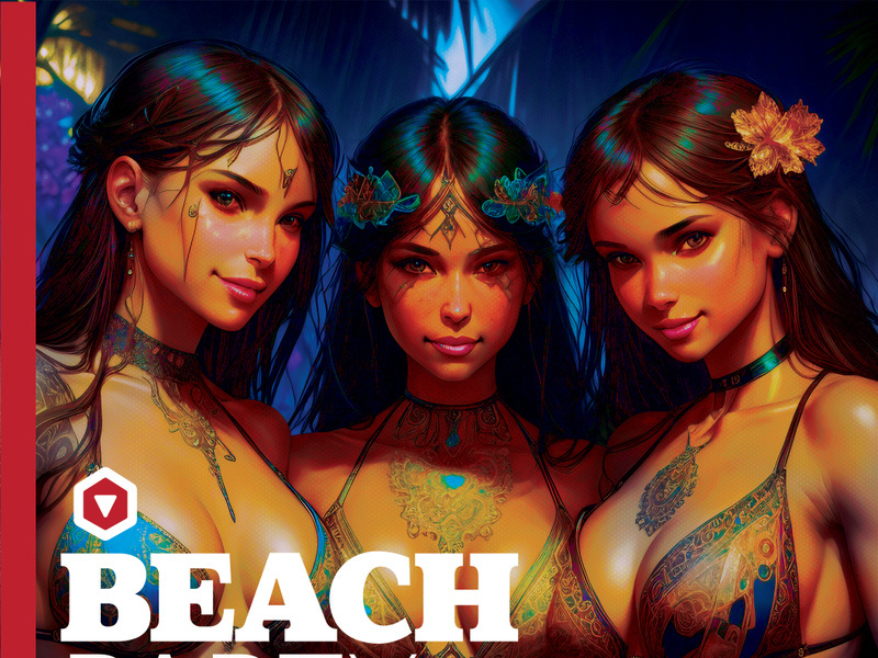 Goddesses of the Beach Party!