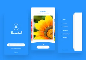 Rounded UI Kit Freebie