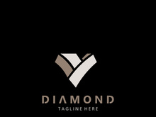 Jewelry Logo Template Design, diamond shop, accessories fashion Design, simple icon