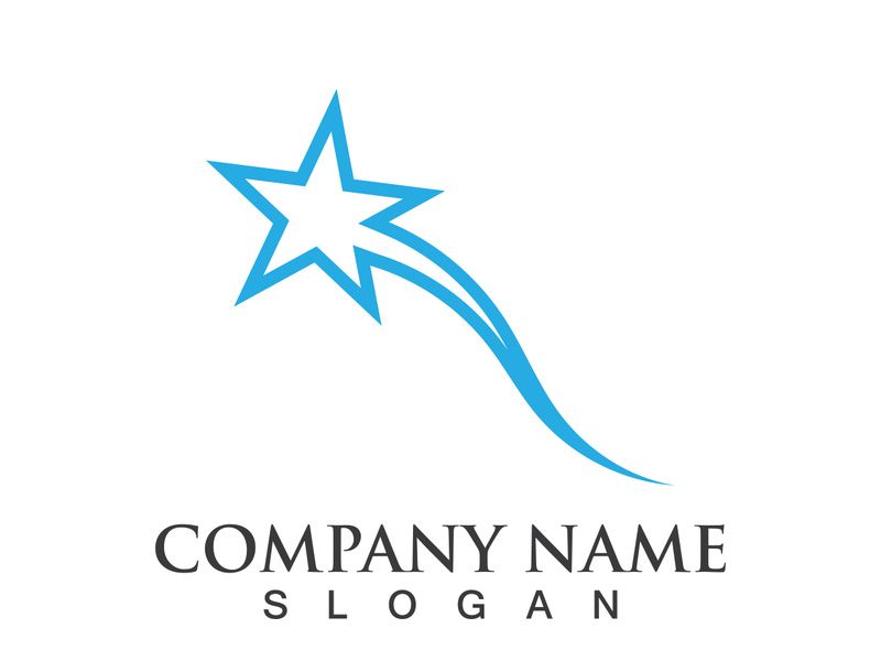 star vector icon illustration design template