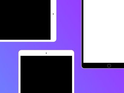 XXL Mockup Pack [Flat Design / Outline Design] 