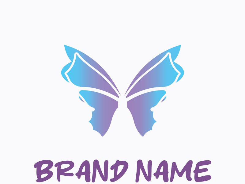 Butterfly logo design
