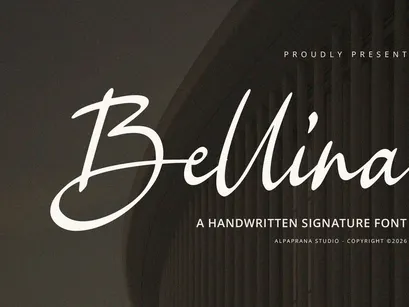 Bellina - Handwritten Font