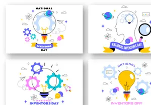 10 National Inventors Day Illustration