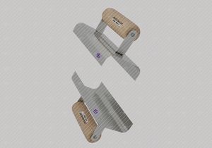Stainless Steel Edger Mockup