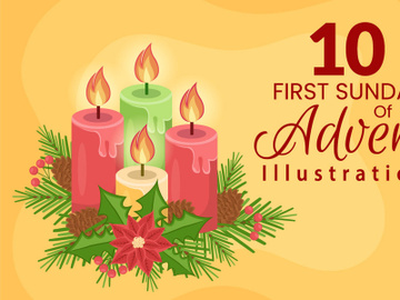10 First Sunday of Advent Illustration preview picture