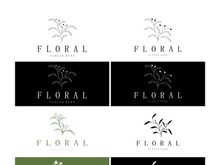 Elegant floral and leaf frame. Delicate botanical vector illustration for labels, spas, corporate identity, and wedding invitationsElegant floral and leaf frame. Delicate botanical vector illustration for labels, spas, corporate identity, and wedding invitations