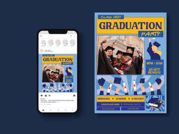 Graduation Party Flyer preview picture