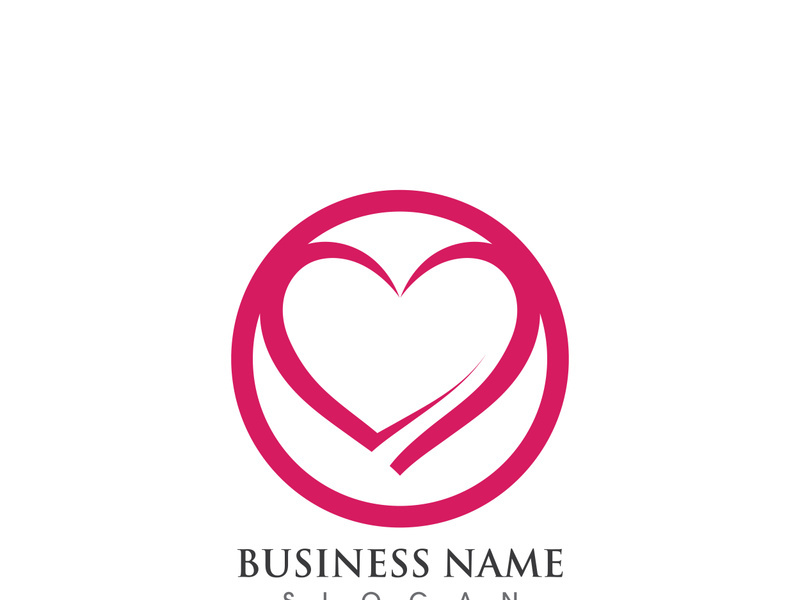 Love Vector icon illustration design Template