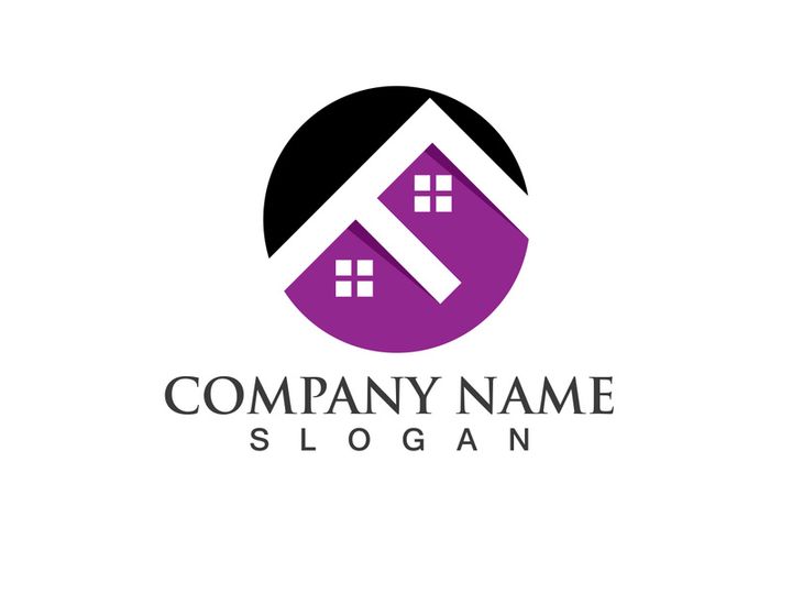 Home and building logo and symbol
