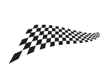 Race flag design illustration preview picture