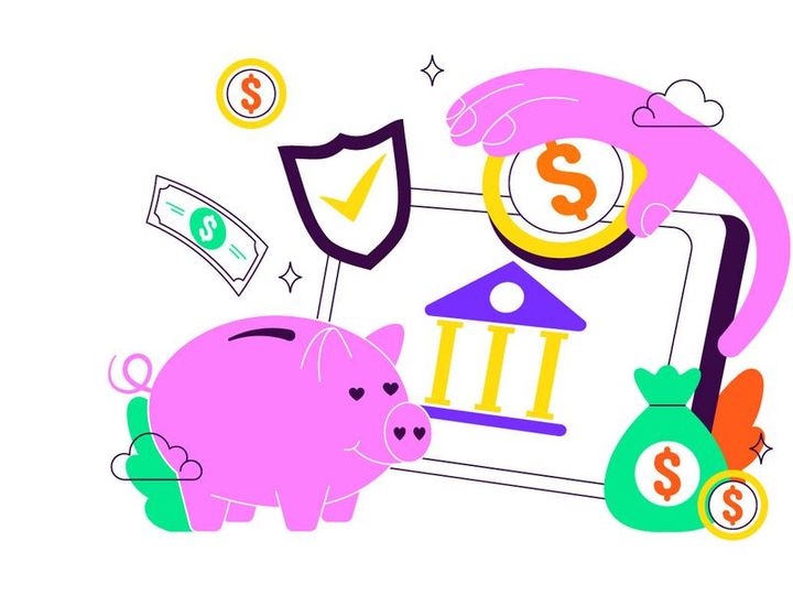 6 Internationale Bankentag-Illustration