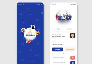 Social Networking Services Mobile App UI Kit