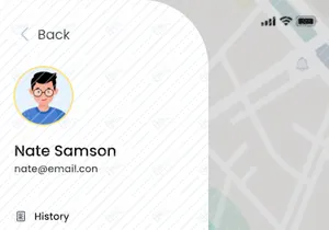 Rideshare Ride Mobile App UI kit
