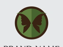 Butterfly logo design