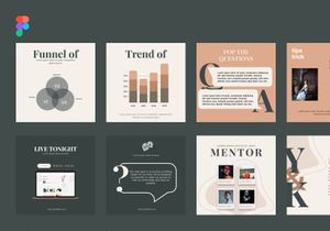 Instagram Bundle Templates - 45+ POSTS