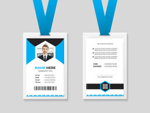 Corporate ID Card Template Ver-19