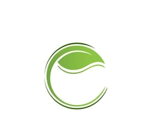 Green leaf ecology nature element vector icon