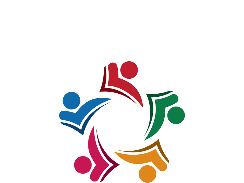 People icon work group vector illustration design
