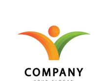 Healthy life People Logo template. Vector illustration.